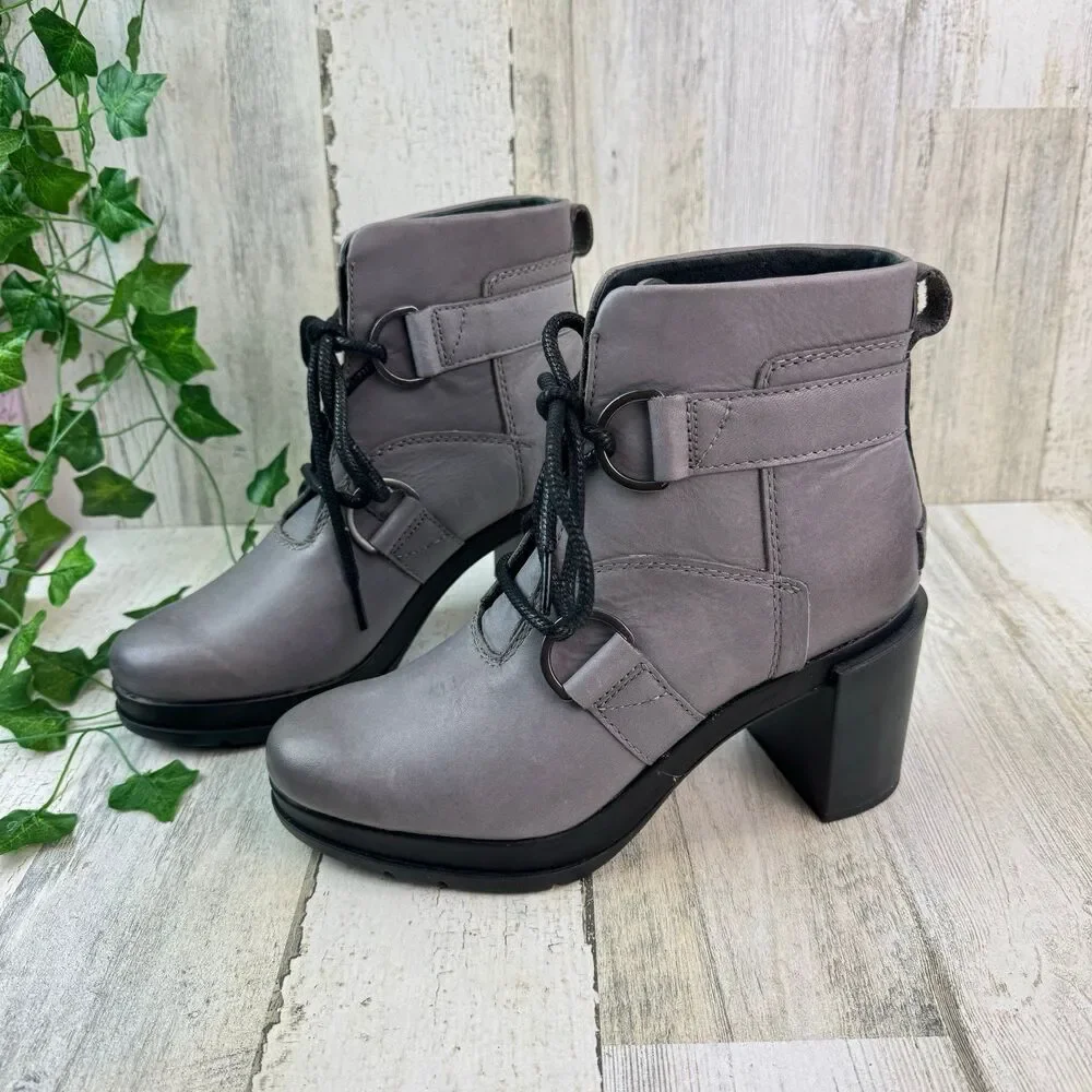 Sorel Margo Lace Leather Ankle boot size 7.5
